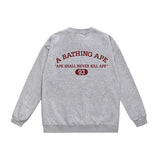 Bathing ape Crew neck sweatshirt