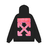 OFF WHITE Hoodie Trendy Street Style Personalized Cotton