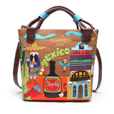 Chh Chrome Heart Leather Bag