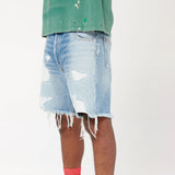 Gallery Dept Denim Shorts gradual change