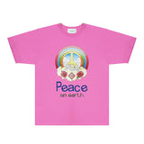 Casablanca T Shirts Fashion Print Street