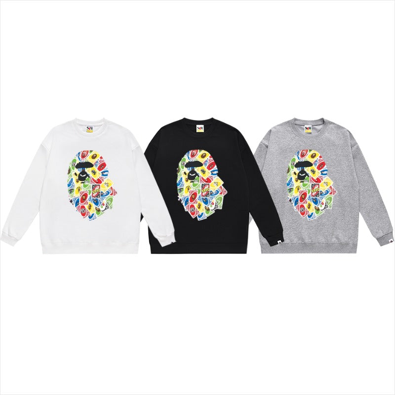 Bathing ape Crew neck sweatshirt