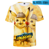 Men and Women Pokemon Pikachu T Shirt Pikachu T-shirt