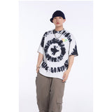 Unisex T-Shirts GALLERY DEPT Tie-Dye Loose Casual T-Shirt