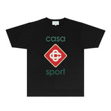 Casablanca T Shirts Fashion Print Street