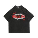 Y2g Shirts for Boys Vintage Print T-shirt Men and Women