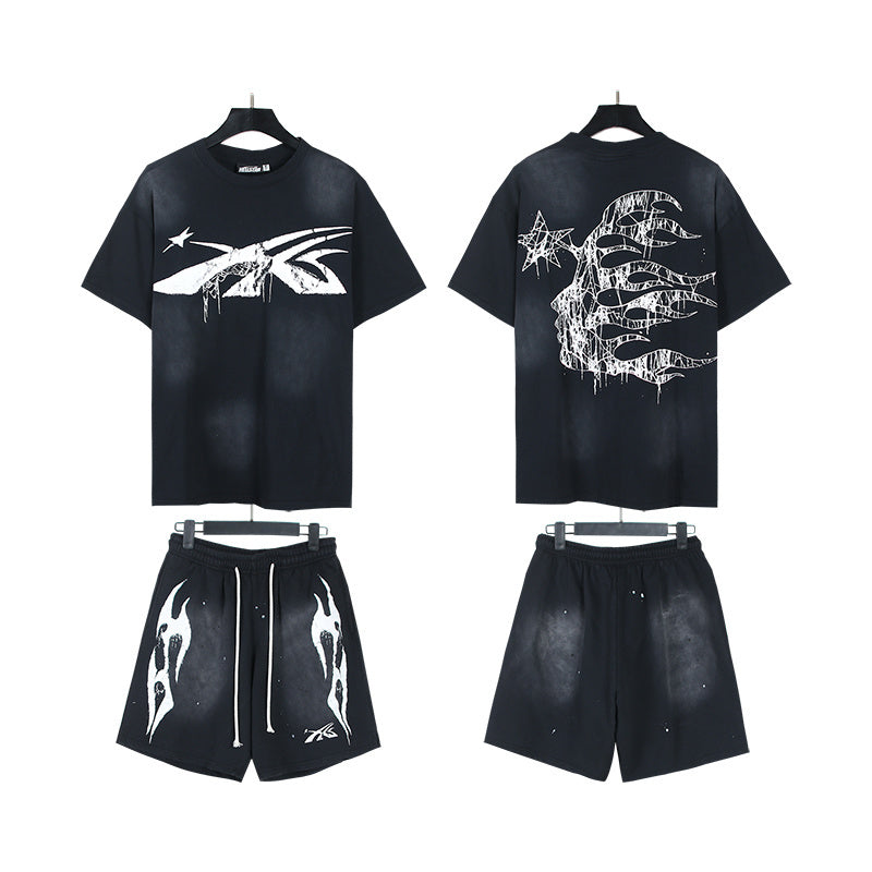 HS T-Shirt And Shorts Two-Piece Set