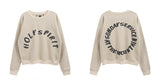 Jesus Is King T Shirt Casual Loose round Neck Sweatshirt