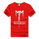 Marilyn Manson T Shirt Marilyn Manson Printed Loose T Shirt Men