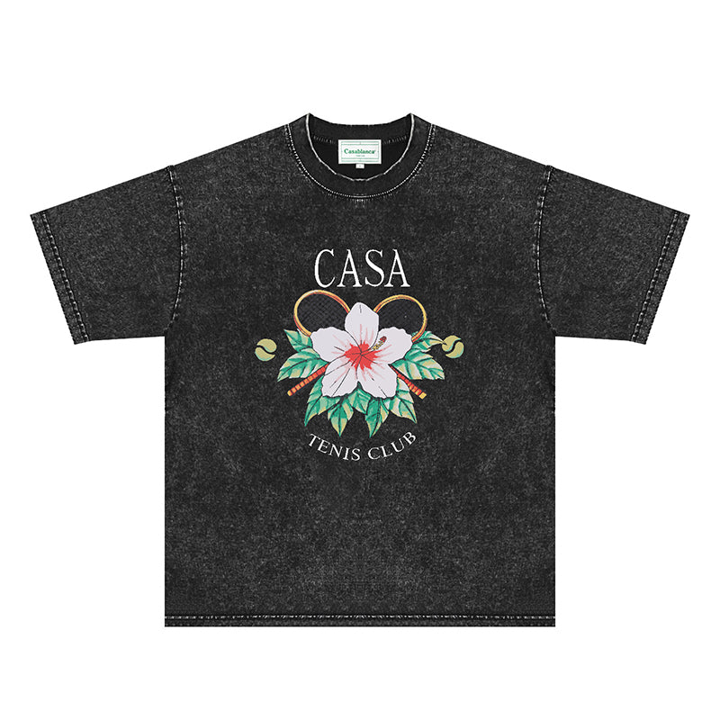 Casablanca Distressed T-Shirt