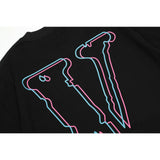 Vlone T Shirt Spring/Summer Line Big V Pattern