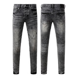 Purple Brand Jeans Pure Cotton High Street Trend #9105
