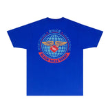 Rhude T Shirts Printed Trendy Pure Cotton