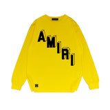 Amiri Long Sleeved Shirt Printed Trendy Pure Cotton