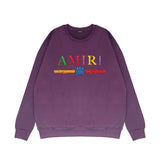 Amiri Sweatshirt Printed Trendy Pure Cotton