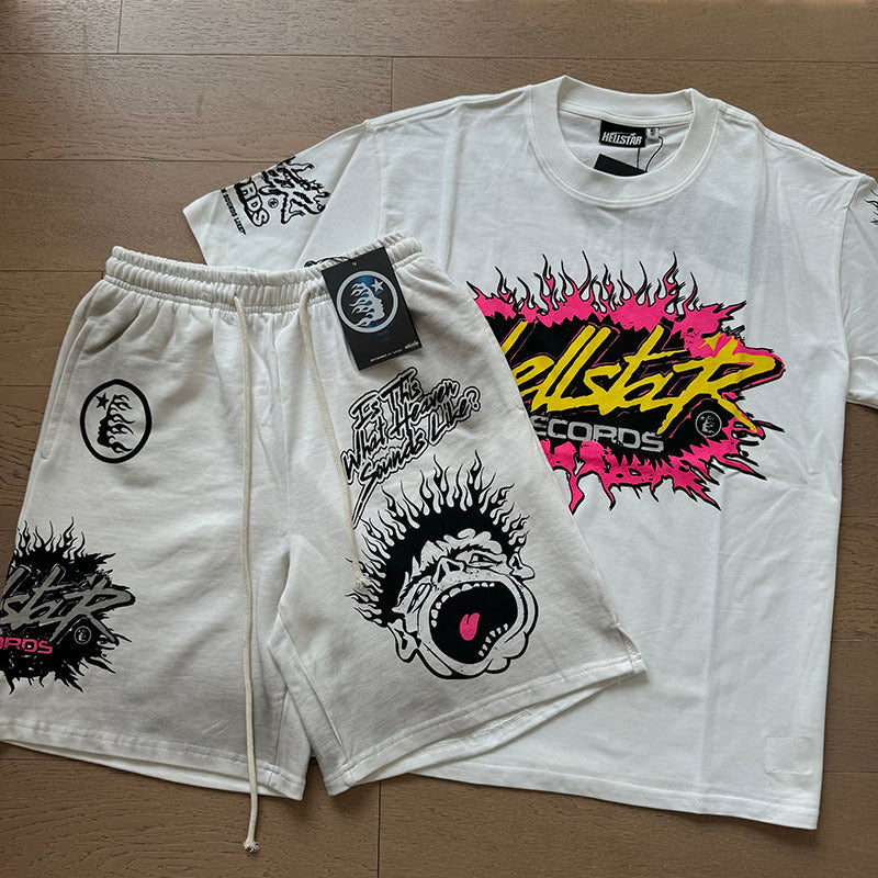 HS T-Shirt And Shorts Two-Piece Set