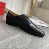 Louboutin-style red bottom shoes embroidered shoes fashioneasiest for matchcasual business thick sole glossy gentleman leather shoes red bottom wedding cl men's shoes