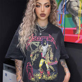 SAINT MICHAEL Vintage T Shirt Tour Limited FOG Earth Lizard Man Short Sleeve