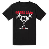 Pearl Jam T Shirts Pearl Jam T-Shirt Mother Love Bone Pearl Jam Band Rock Punk Short Sleeve T-Shirt