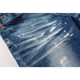 Purple Brand Jeans Pure Cotton High Street Trend