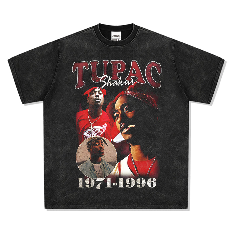 TUPAC red T shirts