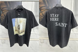 Men Vintage T-Shirts Saint Michael 