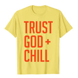 Kanye West Trust God T Shirt Trust God and T-shirt Pure Cotton Men and Women