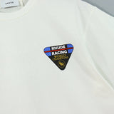 Rhude T Shirt Inverted Triangle Letter Print Short Sleeve T-Shirt
