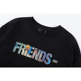 Vlone Sweatshirts Autumn/Winter Print Crew Neck
