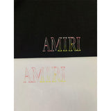 Amiri T Shirts Fashion Print Couple High Street