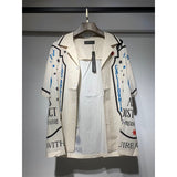 Amiri Shirt Fashion Print Couple High Street