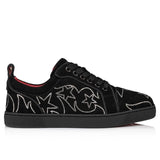 Louboutin-style red bottom shoes clthick sole european station men's shoes men's sneakers sneakers british running flats