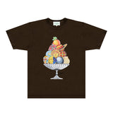 Casablanca T Shirts Fashion Print Street