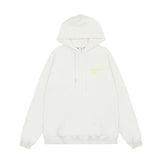 OFF WHITE Hoodie Trendy Street Style Personalized Cotton
