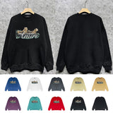 Amiri Sweatshirt Printed Trendy Pure Cotton