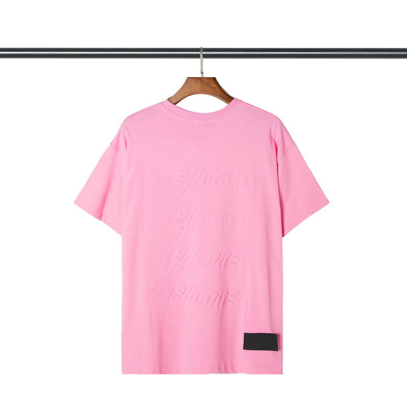 We11 Done T Shirts Loose Summer Simplicity Same Style for Men and Women
