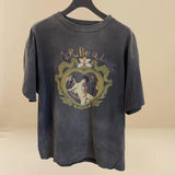 Saint Michael T Shirt Retro Couple Loose Summer T-shirt