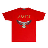 Amiri T Shirts Printed Trendy Pure Cotton