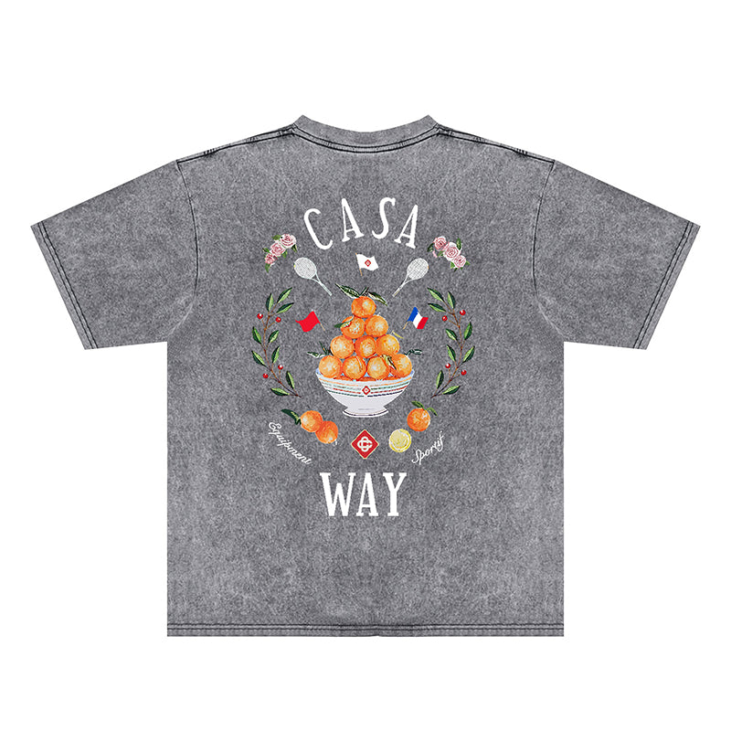 Casablanca Distressed T-Shirt