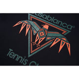 Casablanca T Shirts Fashion Loose Eagle Pattern Tee