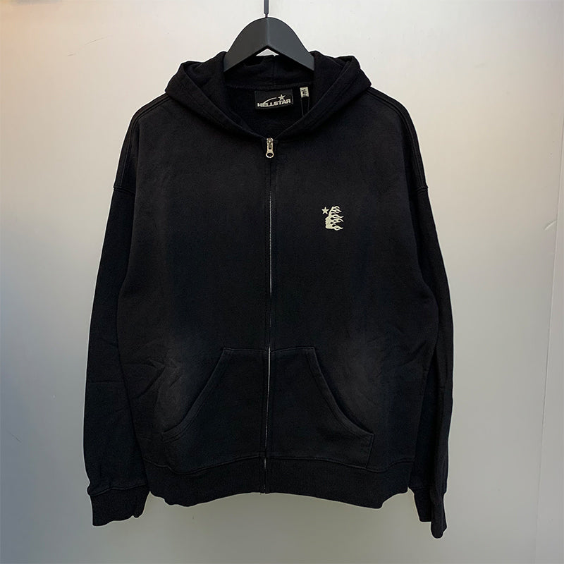 HS Hoodie Retro Printed Loose Autumn and winter