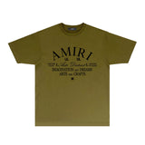 Amiri T Shirts Printed Trendy Pure Cotton