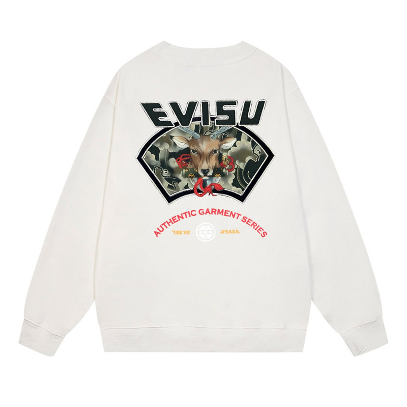 Evisu Sweatshirts Loose Sweatshirts Unisex