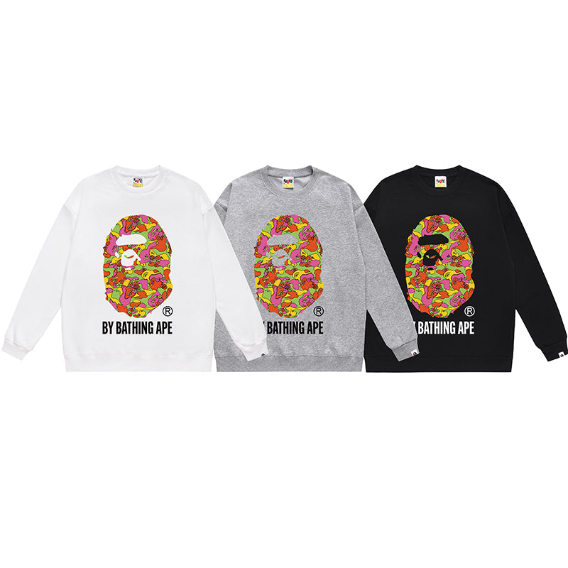 Bathing ape Crew neck sweatshirt