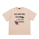 We11 Done T Shirts Classic Letter Print Casual Cotton Men and Women Same Style