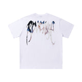 Caravaggio T-Shirts Summer Religious Print High Street Cotton Short Sleeve