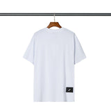 We11 Done T Shirts Collarless Teen Cotton Loose Heart Pattern