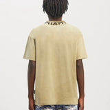 Palm Angels T Shirts Collar Letter Print Short Sleeve T-Shirt