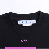 Off White T Shirts Religious Angel Oil Painting Short Sleeves
