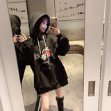 Palm Angels Hoodie Spring and Autumn Embroidered Hoodie Men's Coat